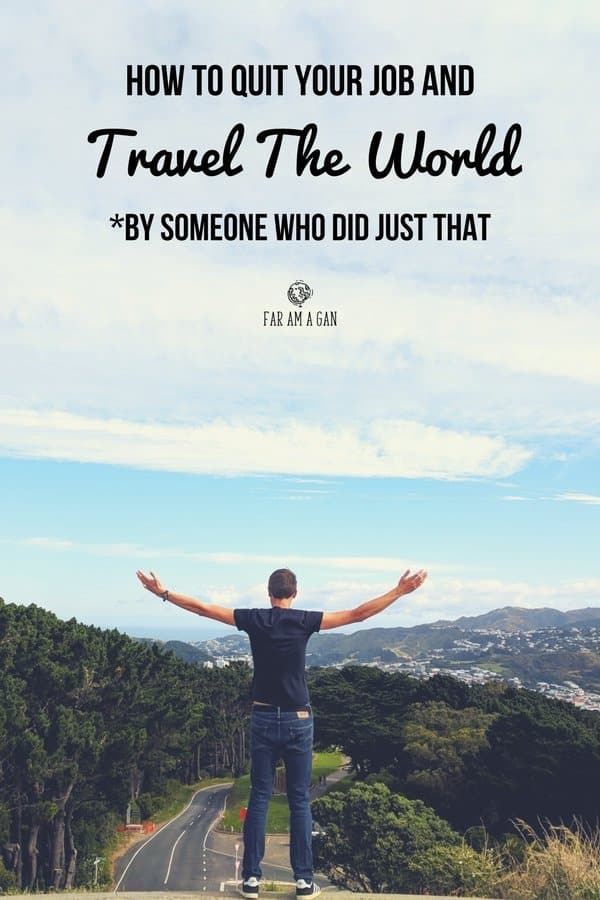 Fed up of the Monday blues? Do you want to quit your 9 to 5 job and travel the world? We did - find out how at Faramagan.