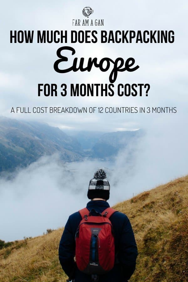 We put off travelling for so long because we felt we couldn't afford it, now 3 months and 12 countries later, backpacking Europe cost less than we imagined.