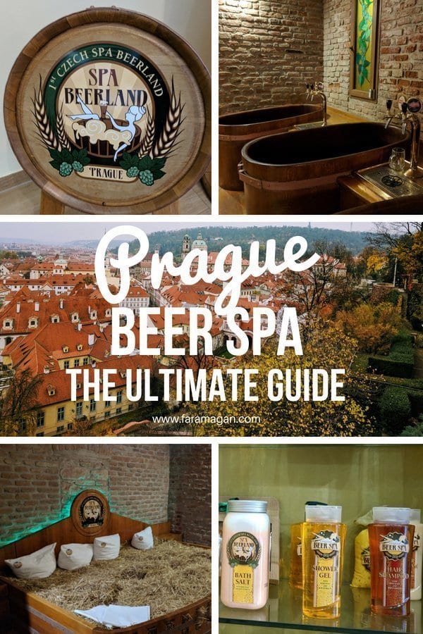 The best #tourist attraction in #prague – a #beer #spa ! Perfect for a #romantic treat or a fun day trip with friends. Everything you need to know in this guide!